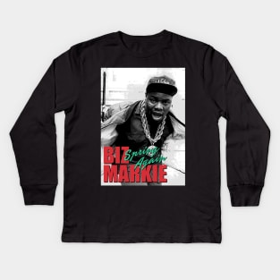 biz markie classic Kids Long Sleeve T-Shirt